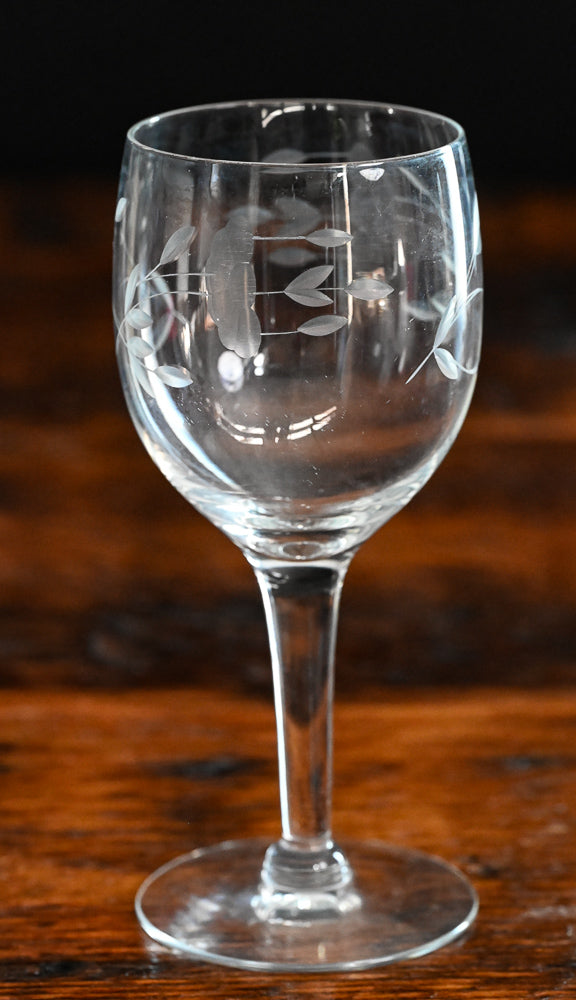 Princess House Heritage Wine Glasses