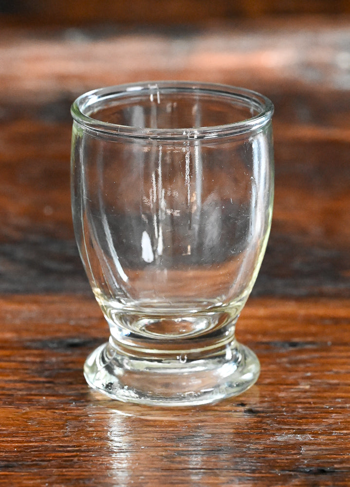 clear shrimp cocktail glass