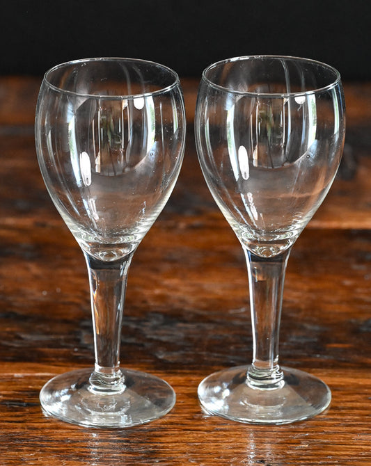 Clear Liquor Glasses