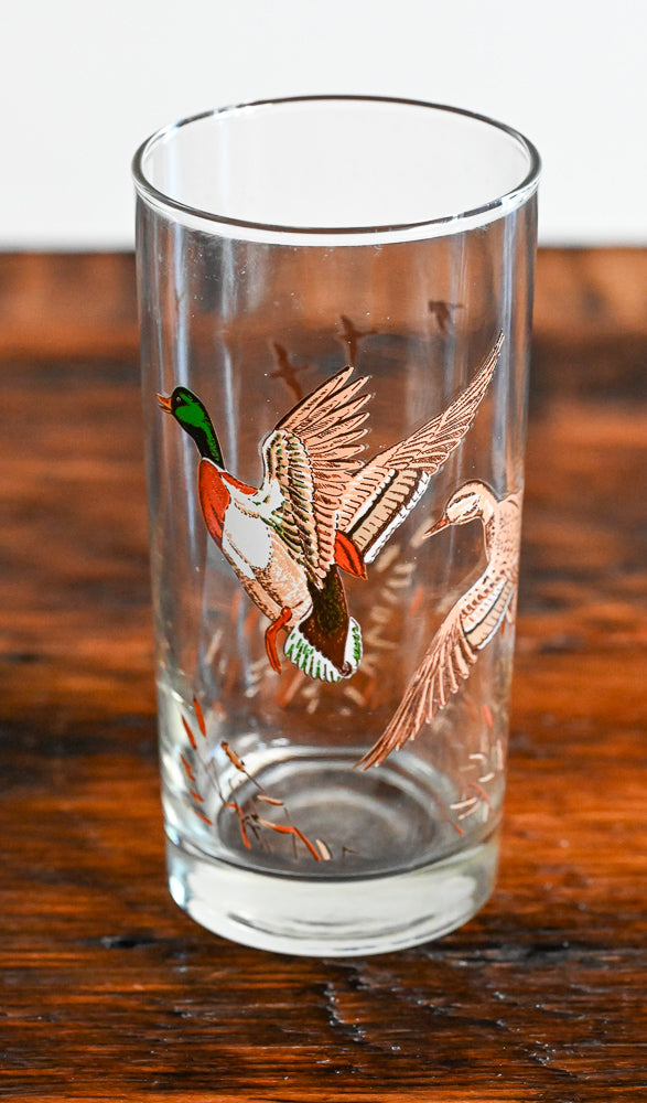 Duck drinking sales glasses