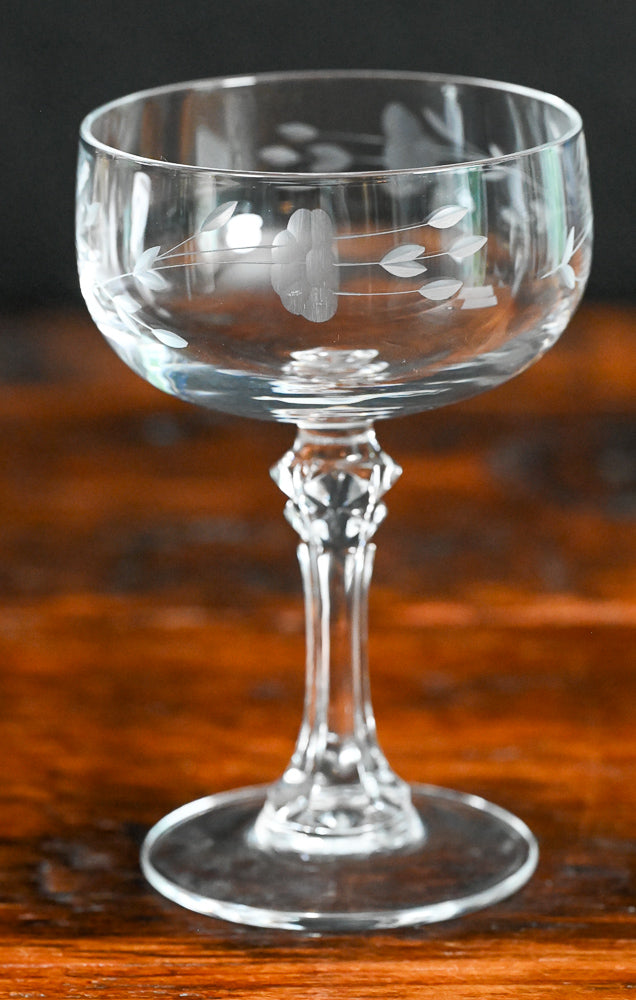 Princess House Crystal Heritage Champagne Coupe