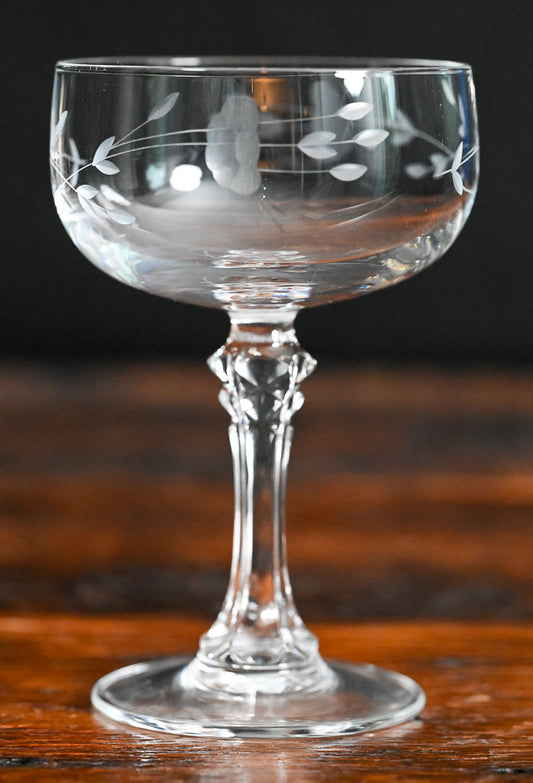 Princess House Crystal Heritage Champagne Coupe