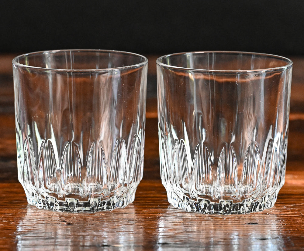 Luminarc clear Celebrity rocks glasses