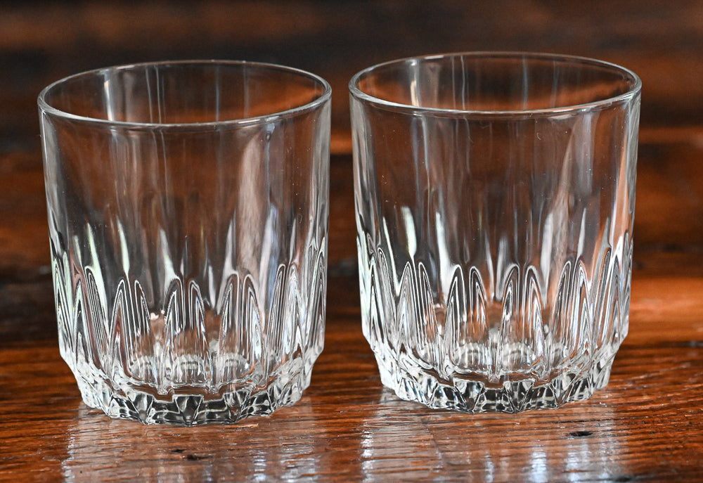 Luminarc clear Celebrity rocks glasses