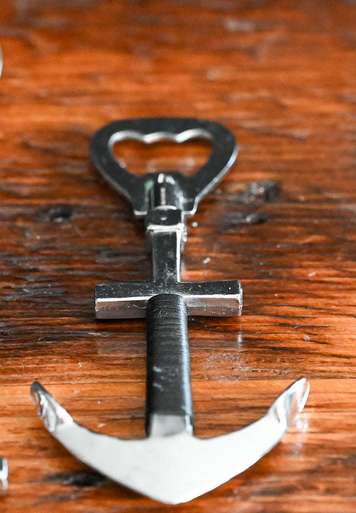 anchor shaped bottle opener