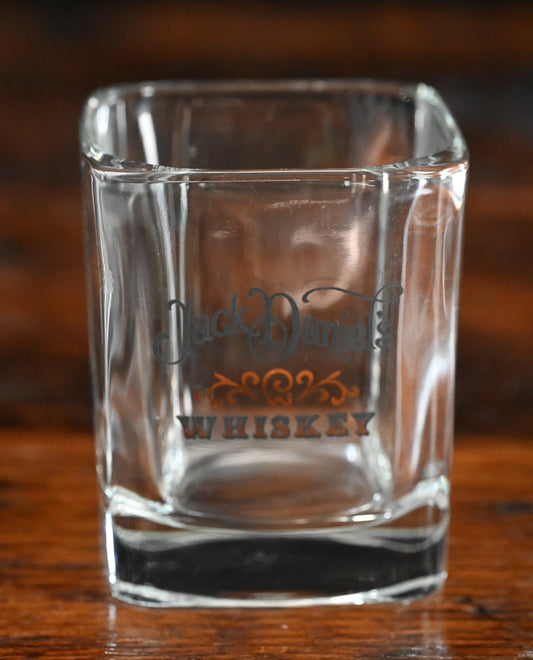 Jack Daniel's square rocks glass