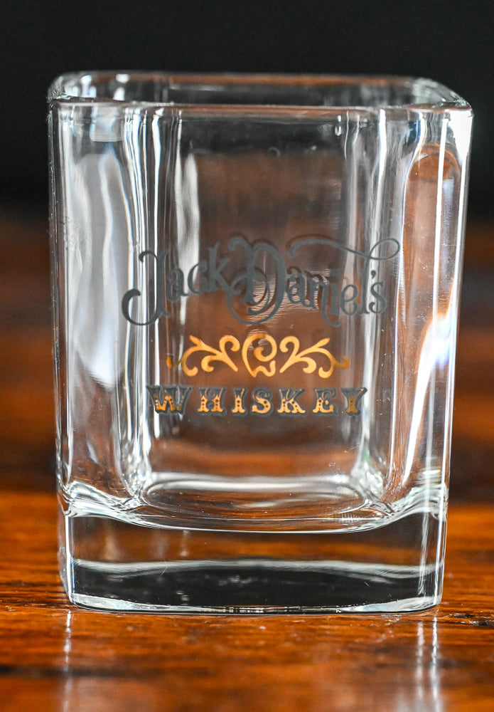 Jack Daniel's square rocks glass