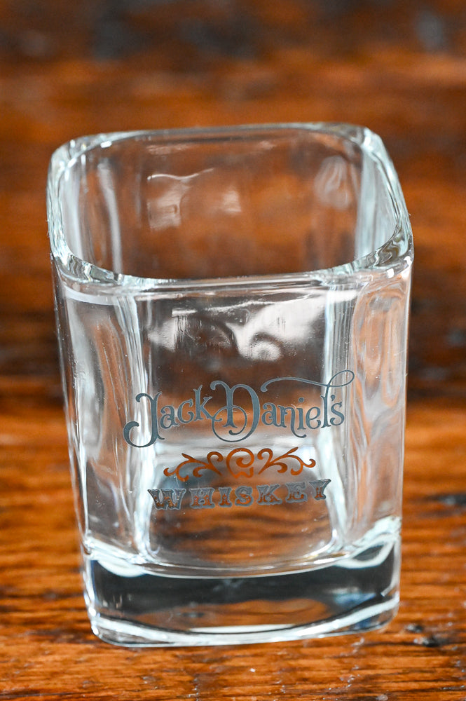 Jack Daniel's square rocks glass