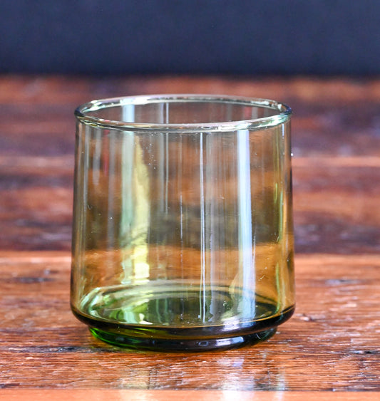 avocado green Anchor Hocking Finlandia rocks glasses