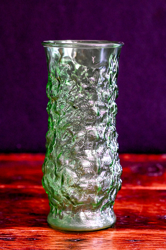 green crinkle E. O. Brody Vase