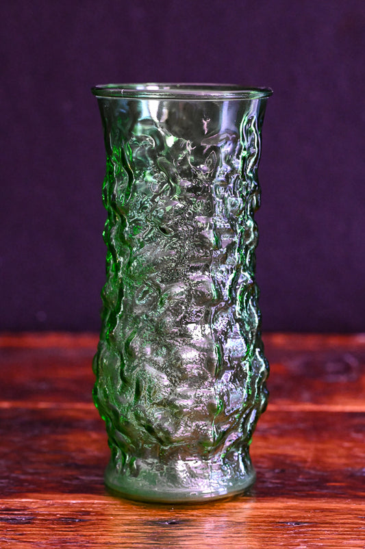 green crinkle E. O. Brody Vase