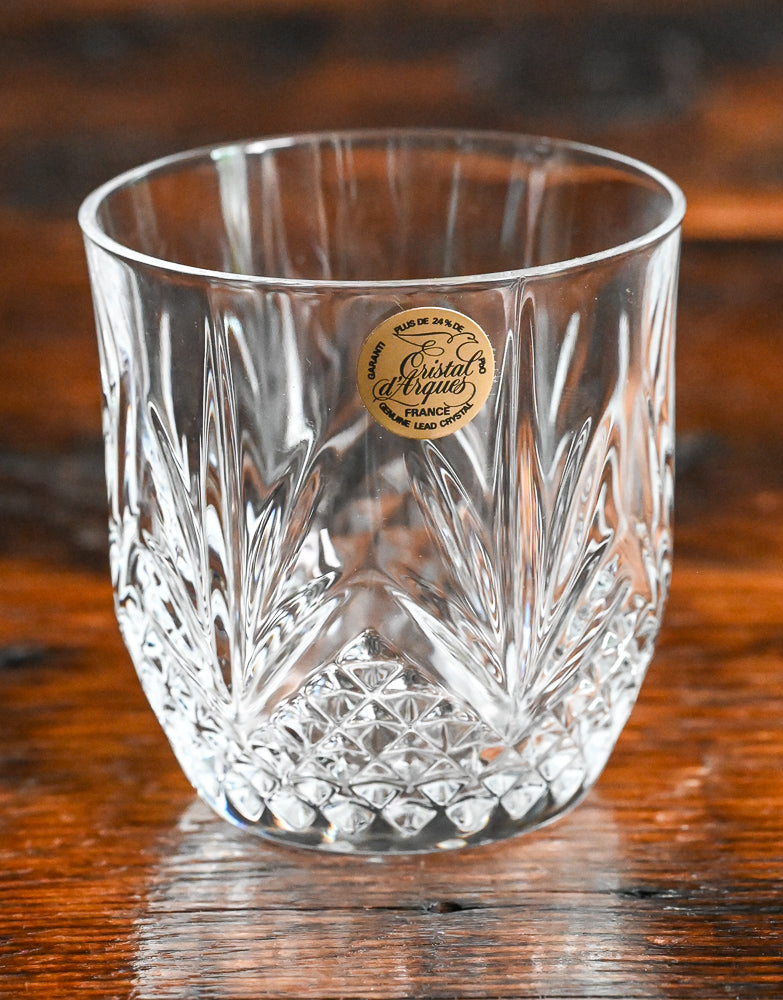 clear Cristal d'Arques Salzburg Rocks Glass