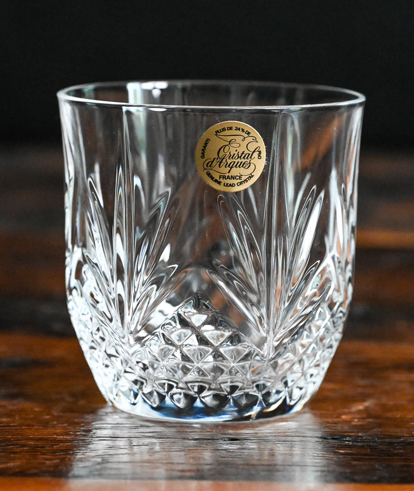 clear Cristal d'Arques Salzburg Rocks Glass