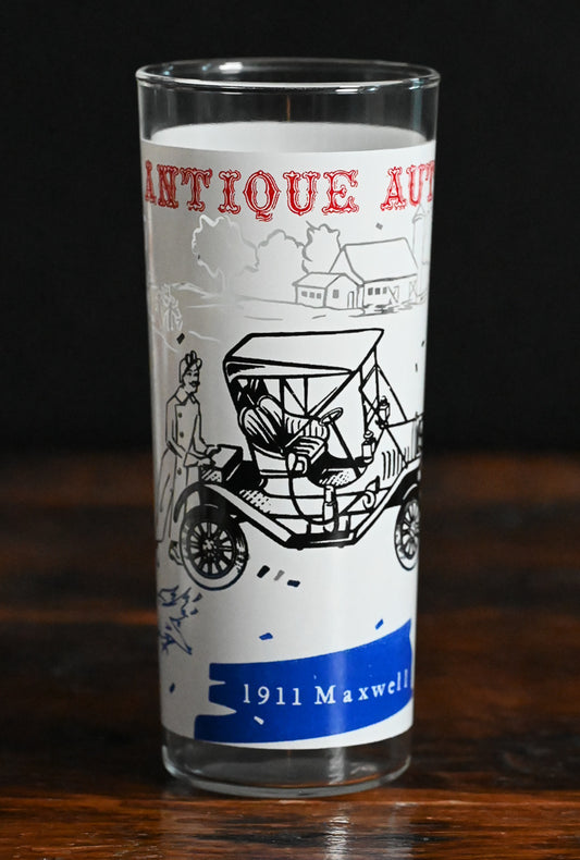 Anchor Hocking Antique Autos Highball Glasses