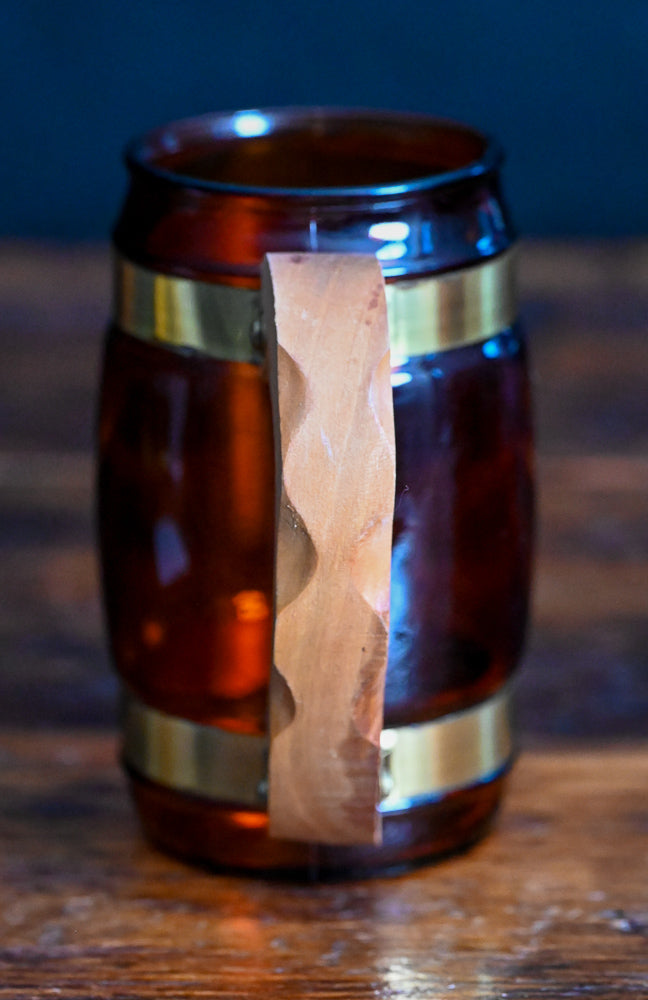 brown glass Siestaware Barrel Mug