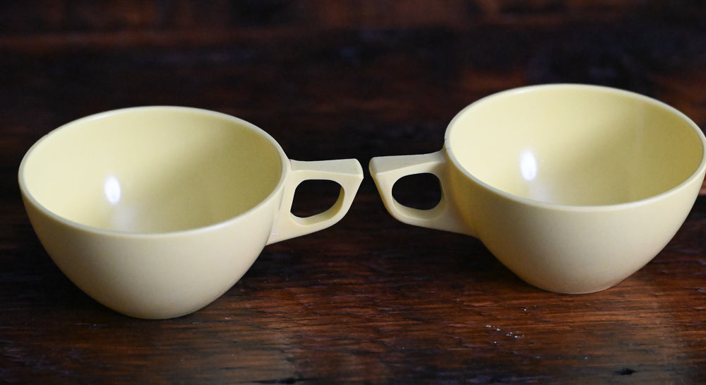 Sun-Valley yellow melamine tea cup