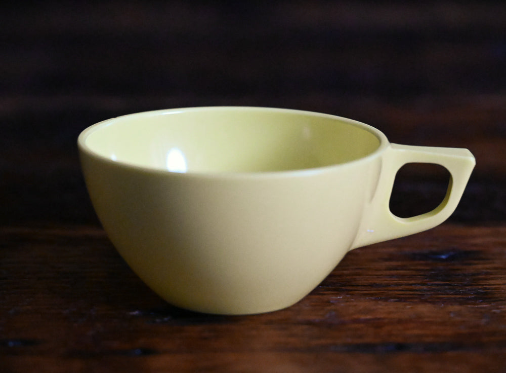 Sun-Valley yellow melamine tea cup