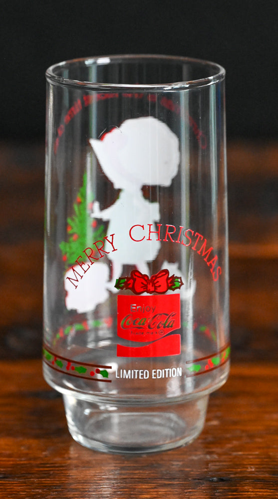 Red and Green Holly Hobbie Christmas Coca-Cola Tumbler