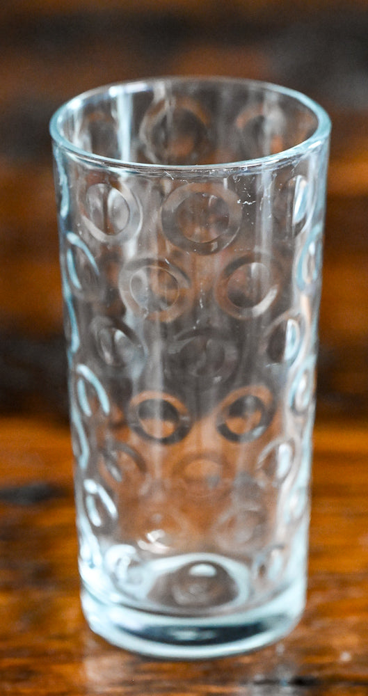 Pasabahce clear space dot optic tumblers