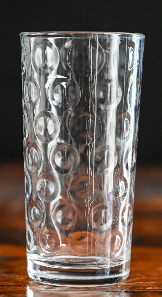 Pasabahce clear space dot optic tumblers