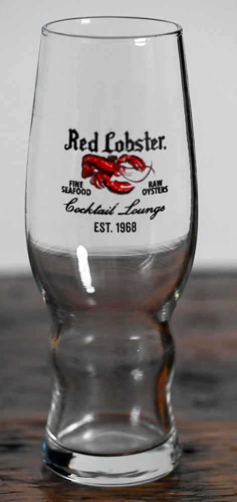 Red Lobster cocktail lounge tall glass