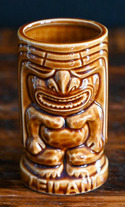 Brown Orchids of Hawaii tiki mug