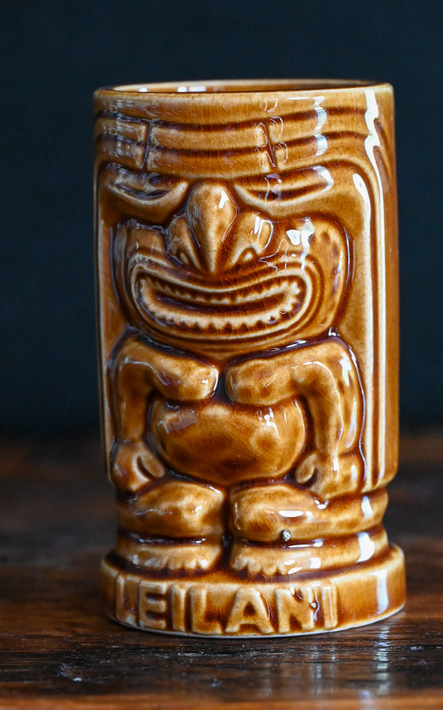 Brown Orchids of Hawaii tiki mug