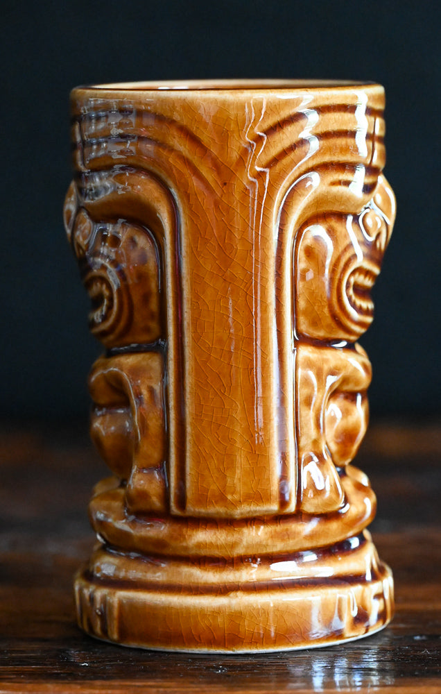 Brown Orchids of Hawaii tiki mug