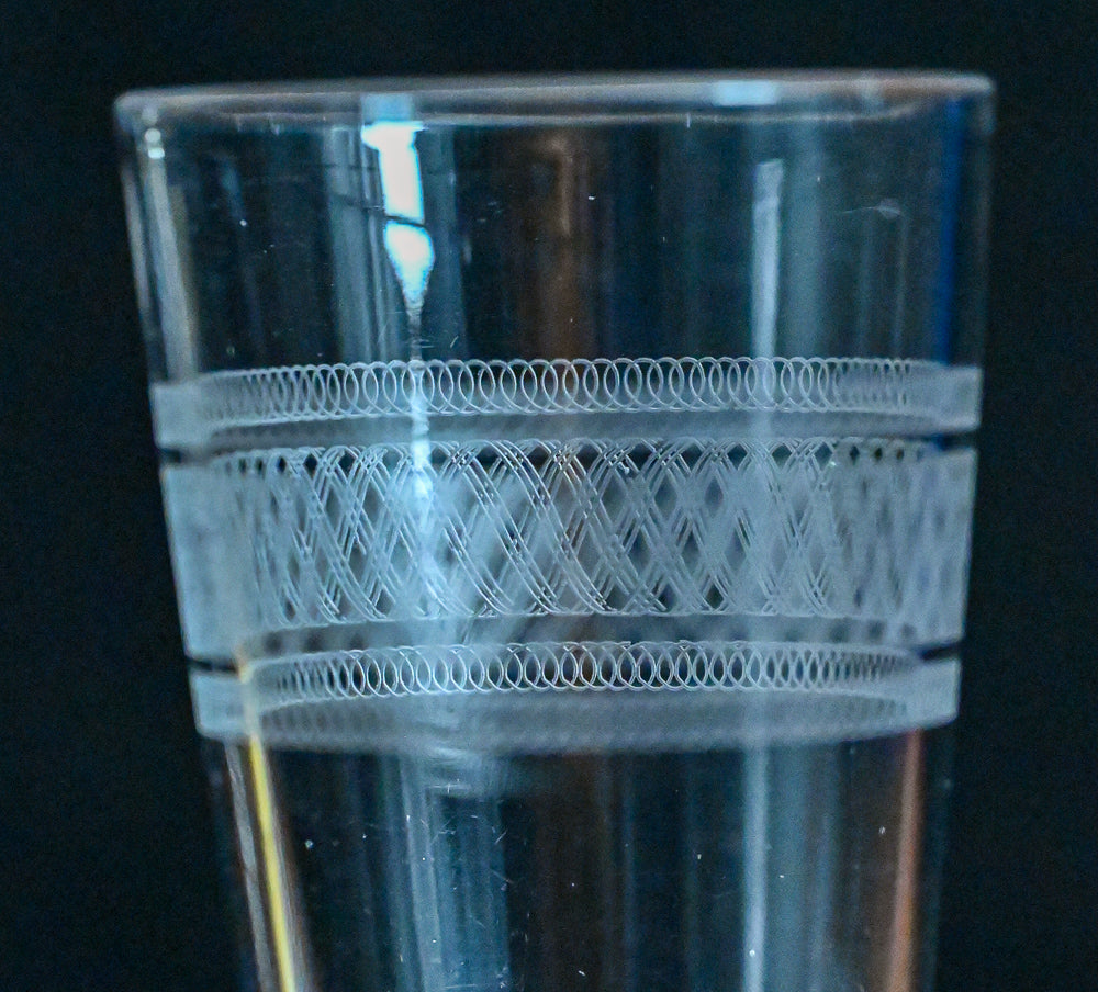 etched champagne flutes