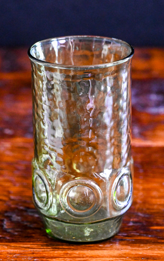 Anchor Hocking Heritage Hill Avocado Green Tumbler