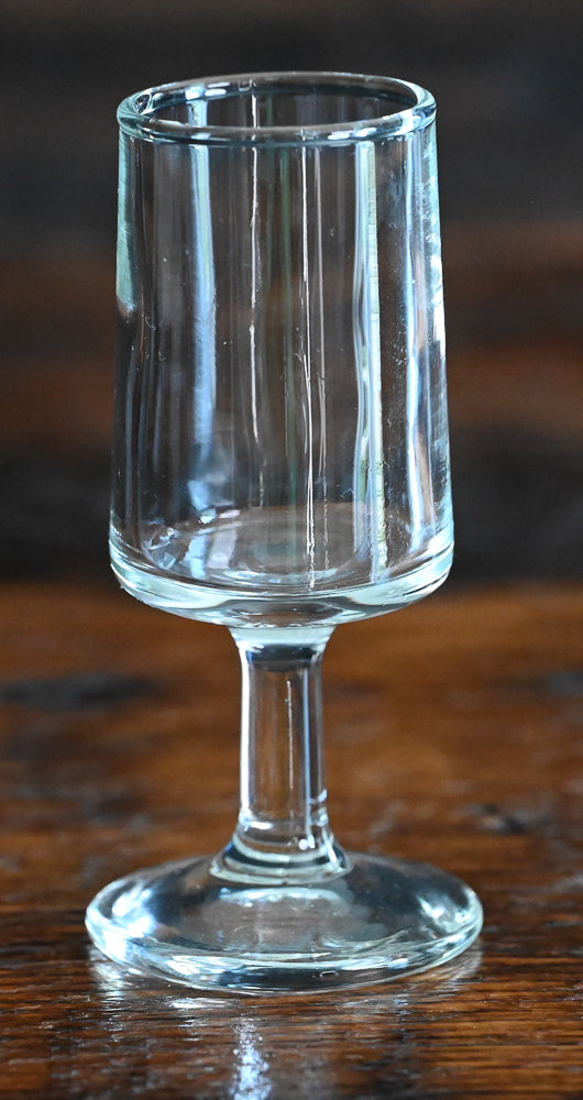 clear cordial glass