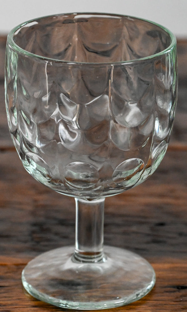 Bartlett Collins Thumbprint Water Goblets Happy Hour Vintage Goods