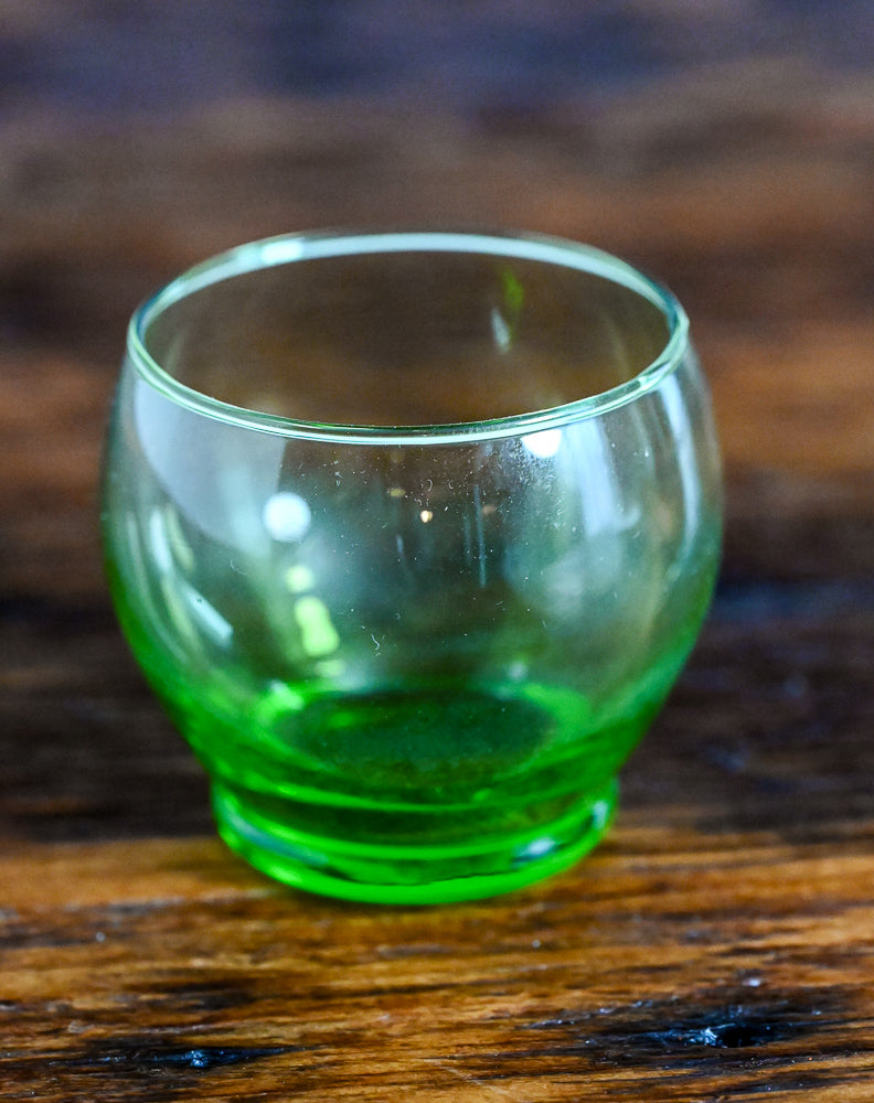 round green glass
