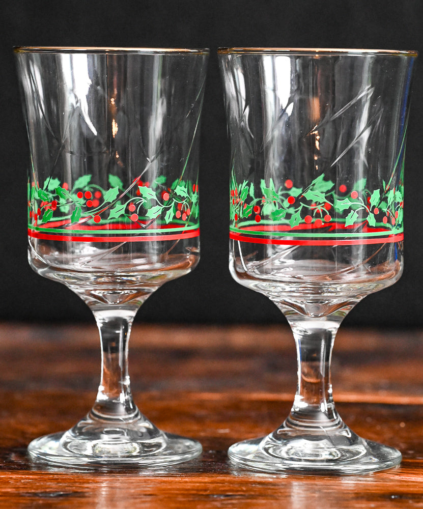 Arby's Holly Berry Goblets