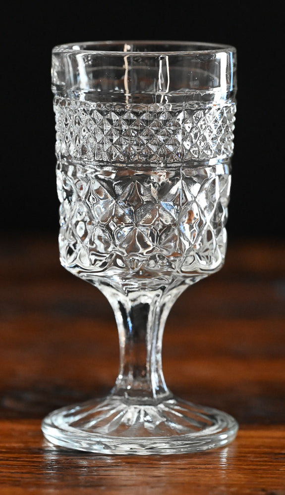 clear Anchor Hocking Wexford Cordial Glass