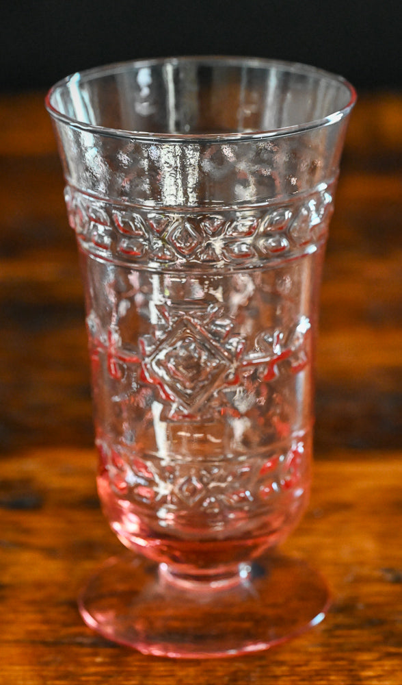 Studio Nova Adirondack pink ice tea goblets