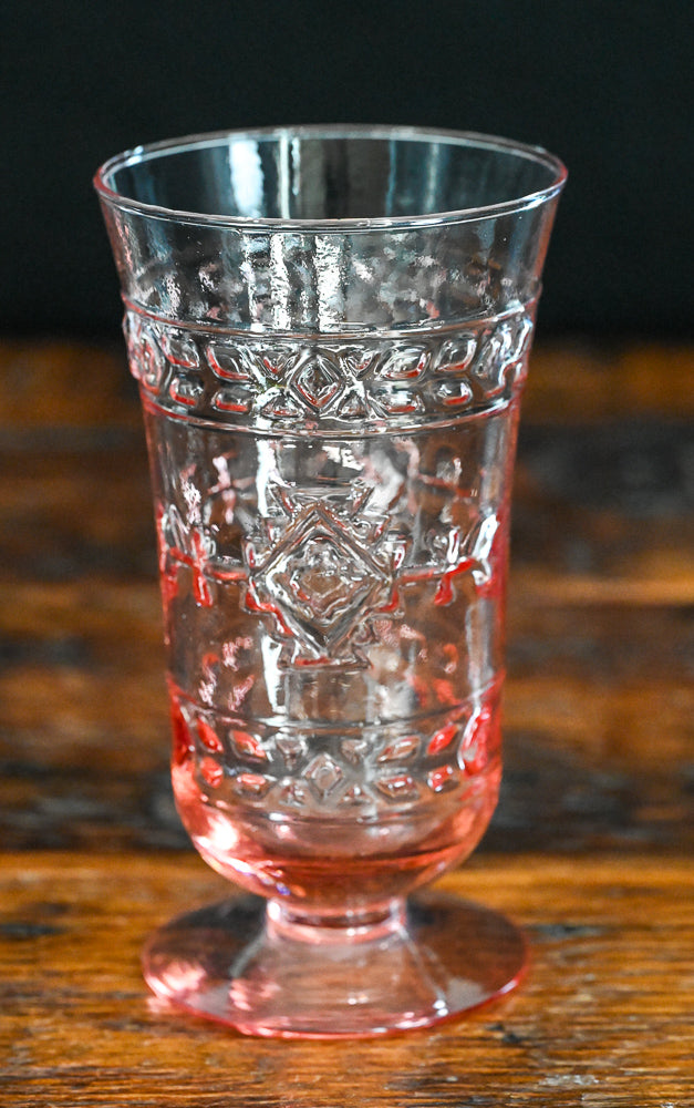 Studio Nova Adirondack pink ice tea goblets