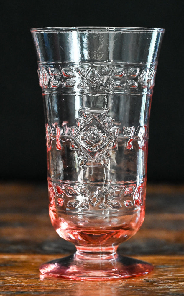 Studio Nova Adirondack pink ice tea goblets
