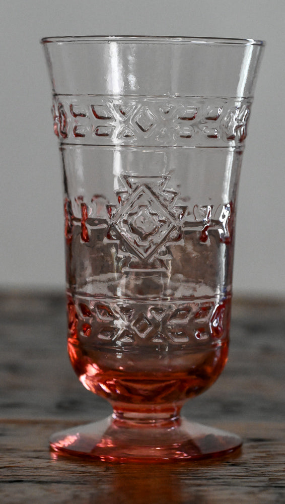 Studio Nova Adirondack pink ice tea goblets