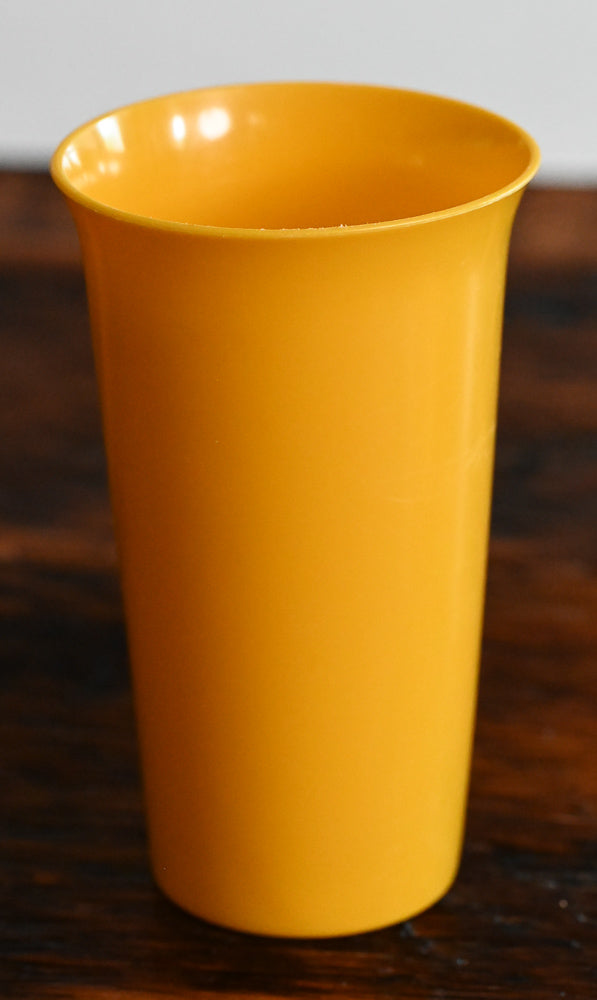 Yellow Plastic Cup