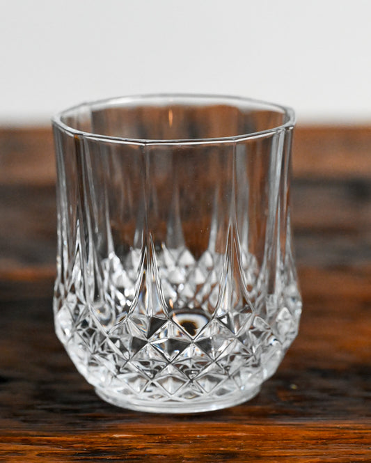 Cristal D'arques Longchamp double old fashioned glasses