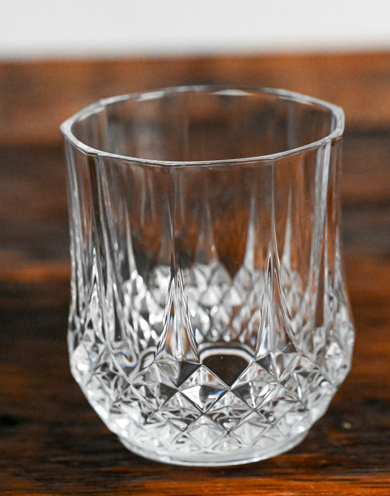 Cristal D'arques Longchamp double old fashioned glasses