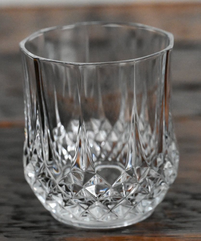 Cristal D'arques Longchamp double old fashioned glasses