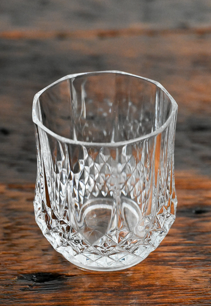 Cristal D'arques Longchamp double old fashioned glasses