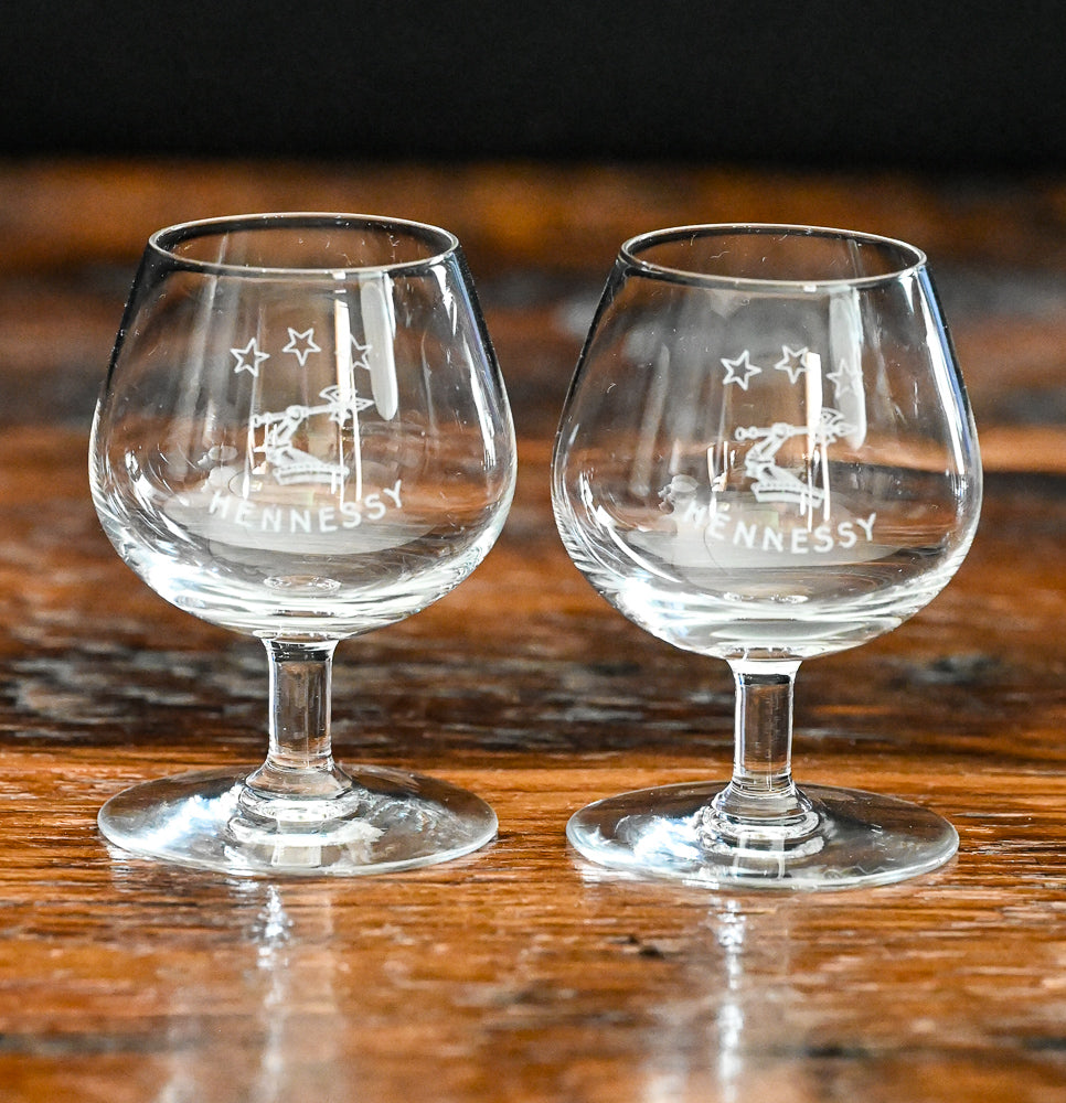 Hennessy logo small snifter