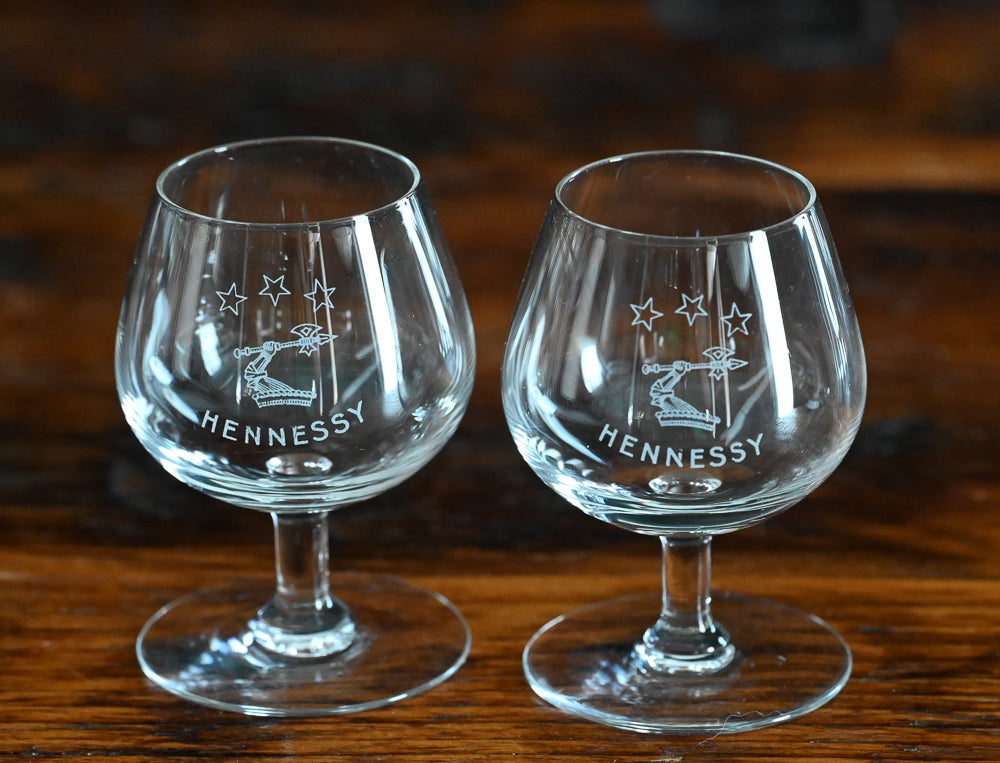 Hennessy logo small snifter