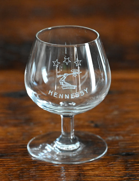 Hennessy logo small snifter
