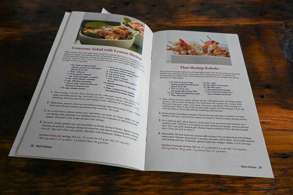 inside recipes from Better Homes and Gardens Prizewinning Recipes 2007 booklet