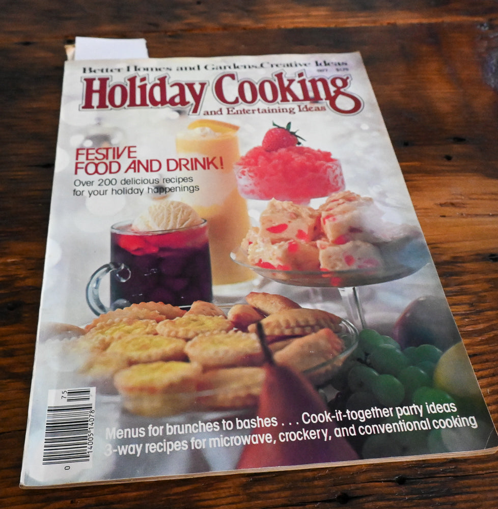 cover of BHG Holiday Cooking magazine