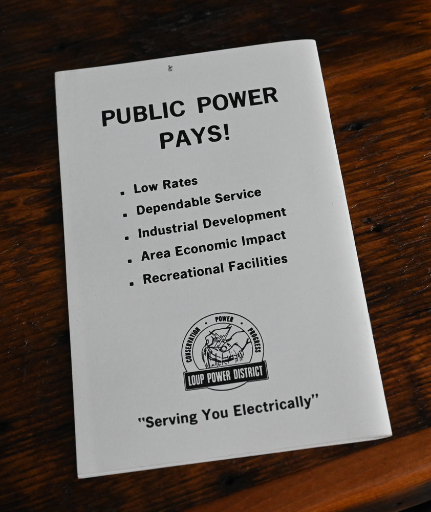 Loup Power District cook booklet